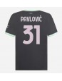 AC Milan Strahinja Pavlovic #31 Alternativní Dres 2024-25 Krátký Rukáv